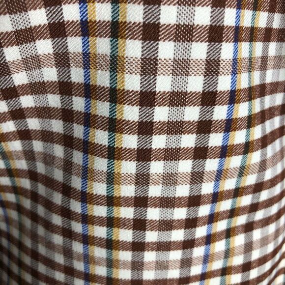 NEW Love Tree Plaid Versona Light Academia, Preppy Open Front Boyfriend Jkt Sz S - Picture 6 of 16